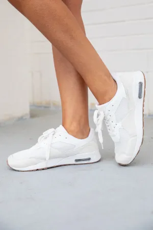 Rylee White Air Sneakers FINAL SALE