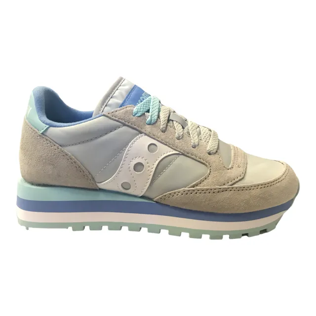 Saucony Original Scarpa sneakers da donna Jazz Triple S60530-20 grigio blu chiaro