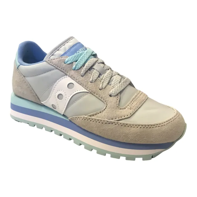 Saucony Original Scarpa sneakers da donna Jazz Triple S60530-20 grigio blu chiaro