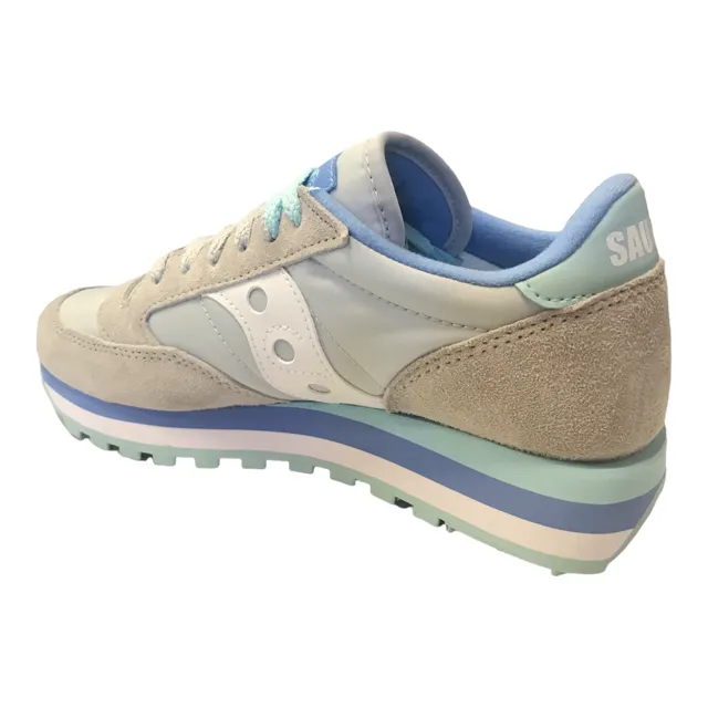 Saucony Original Scarpa sneakers da donna Jazz Triple S60530-20 grigio blu chiaro