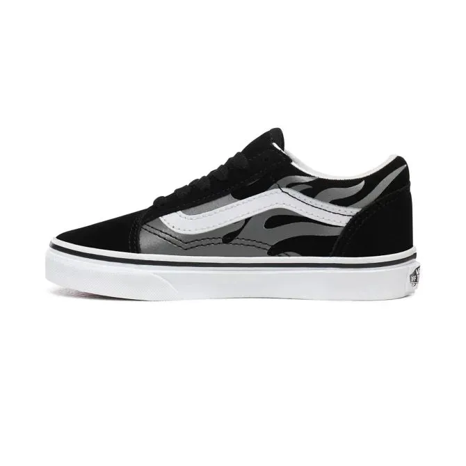 SCARPE KIDS SUEDE FLAME OLD SKOOL