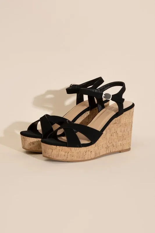 SEDONA-1 WEDGE HEEL SANDALS