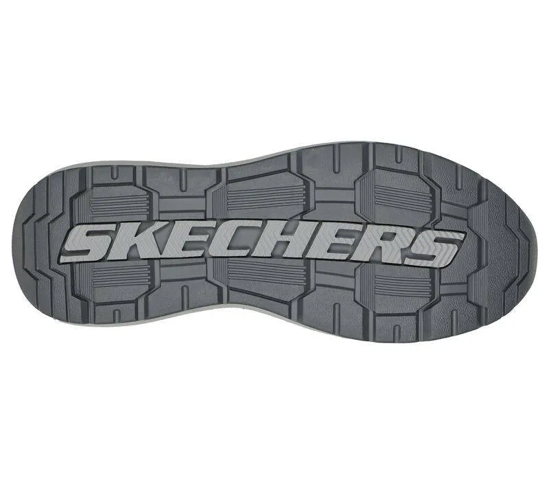 Skechers Mens Slip-ins Neville Rovelo Charcoal Light Grey