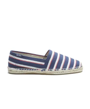 Soludos Stripe Original Dali in Navy/Natural