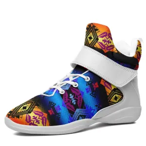 Sovereign Nation Sunset Ipottaa Basketball / Sport High Top Shoes - White Sole