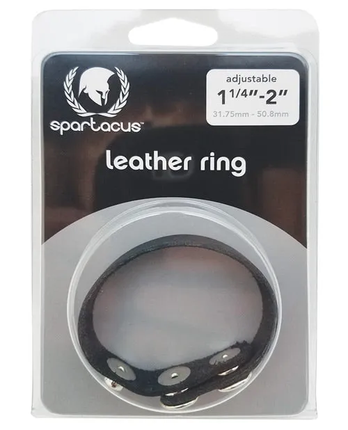 Spartacus Plain Leather C-ring