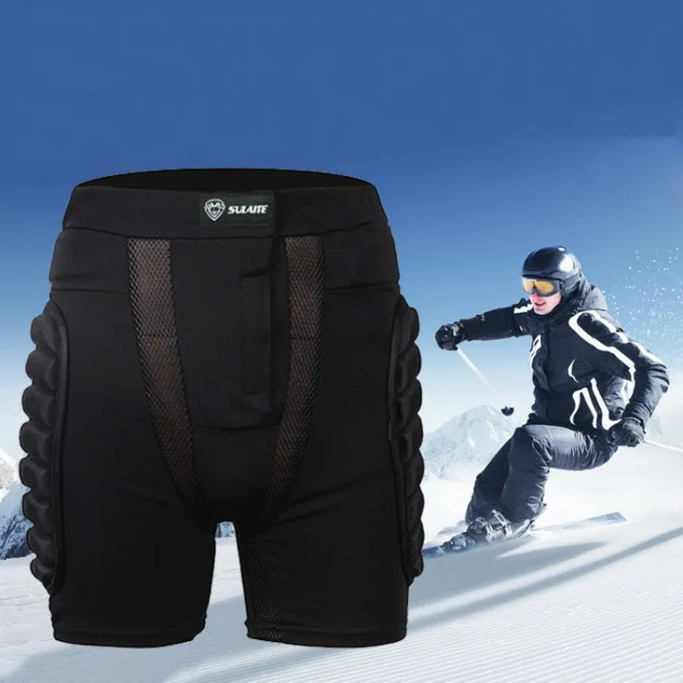 SULAITE GT-305 Roller Skating Skiing Diaper Pants Outdoor Riding Sports Diaper Pad, Size: XXL(Black)