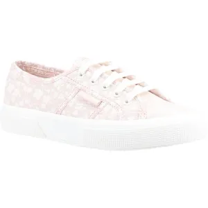 Superga 2750 Print 100% Cotton Women's Pink/White Trainers