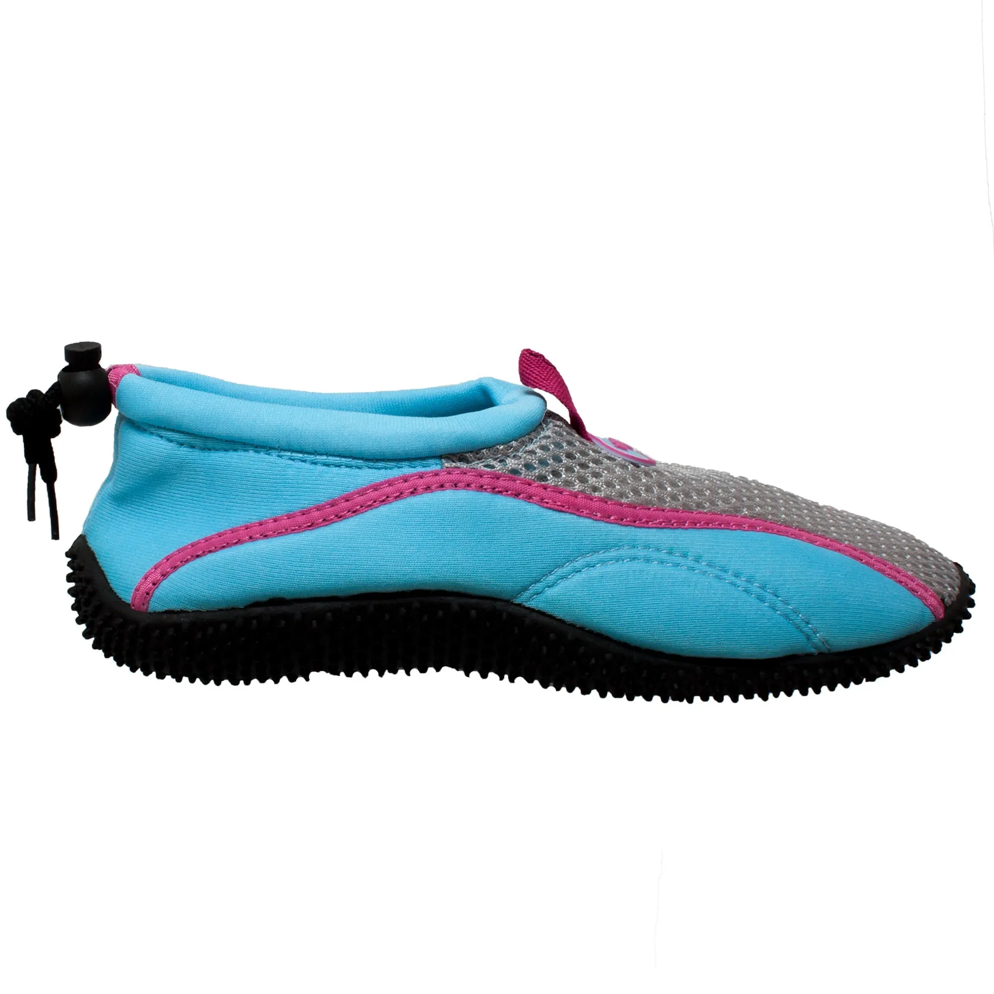 Tecs Womens Blue/Pink Athletic Water Sneaker Mesh