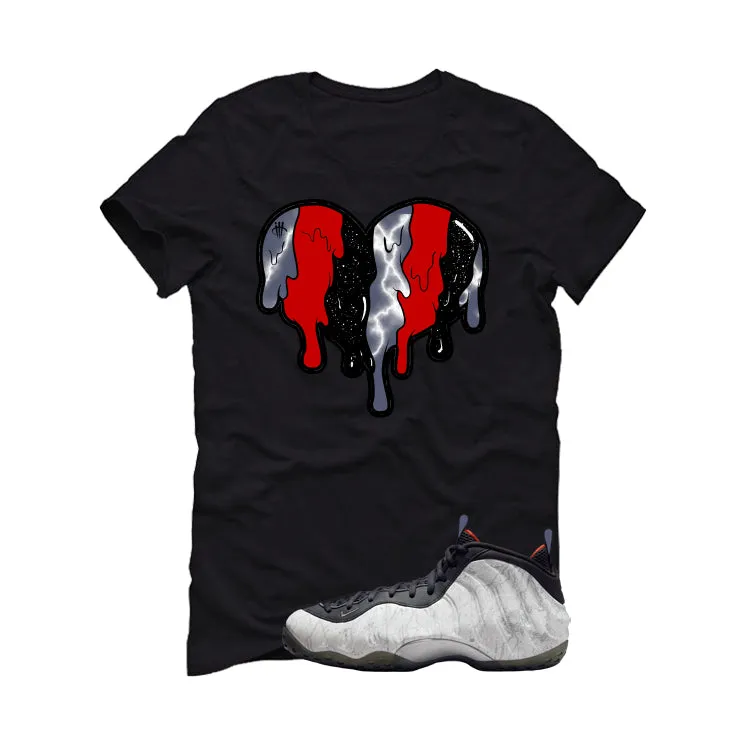 TEKKEN 8 x Nike Air Foamposite One Jin Kazama Black T-Shirt (Heart)| illcurrency