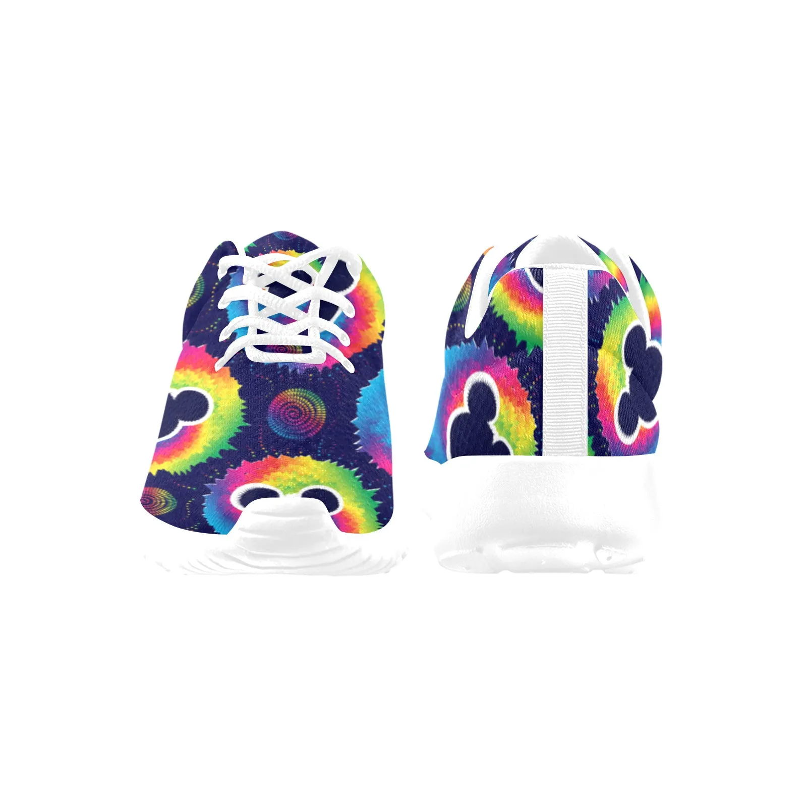 Tie Dye Men's Athletic Shoes