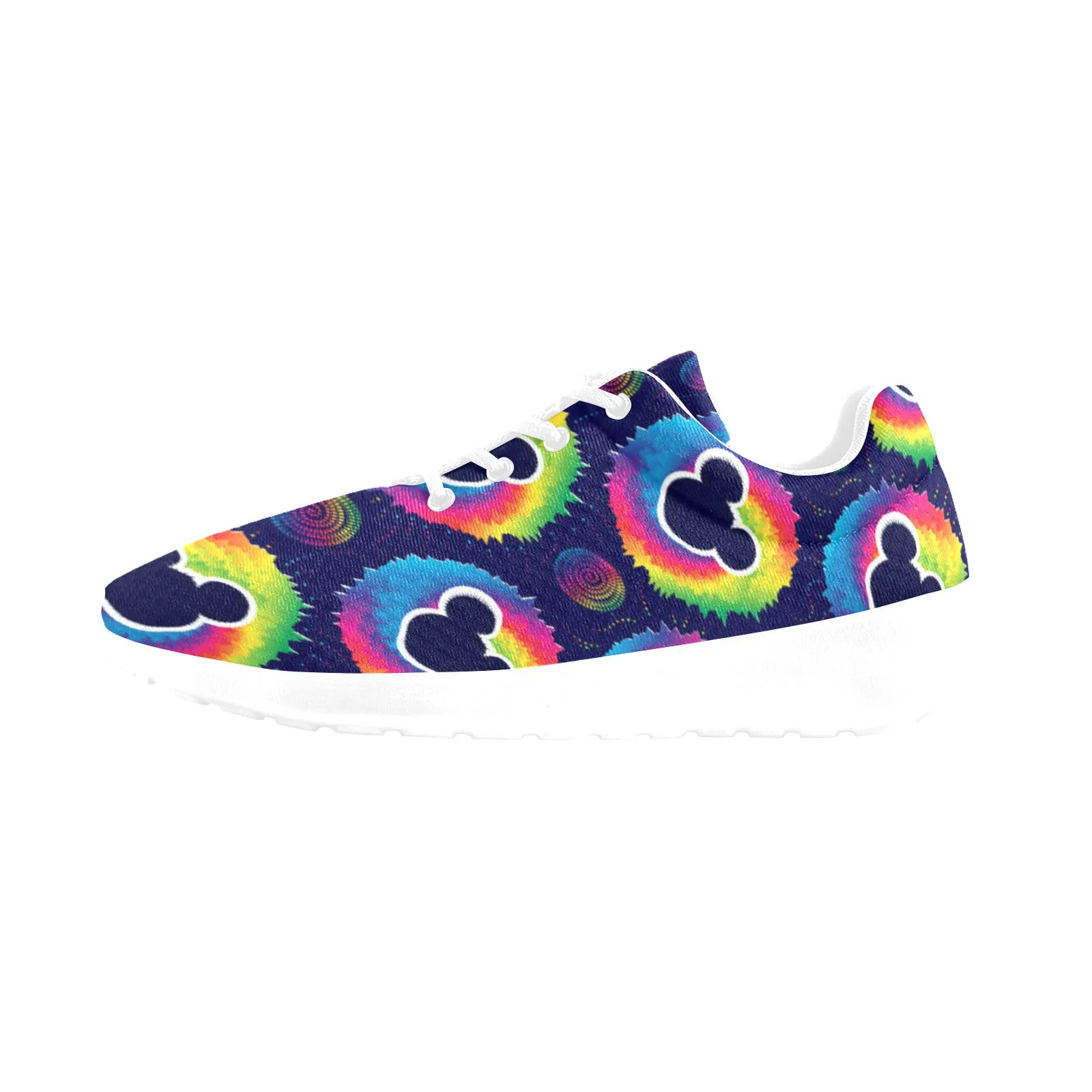 Tie Dye Men's Athletic Shoes