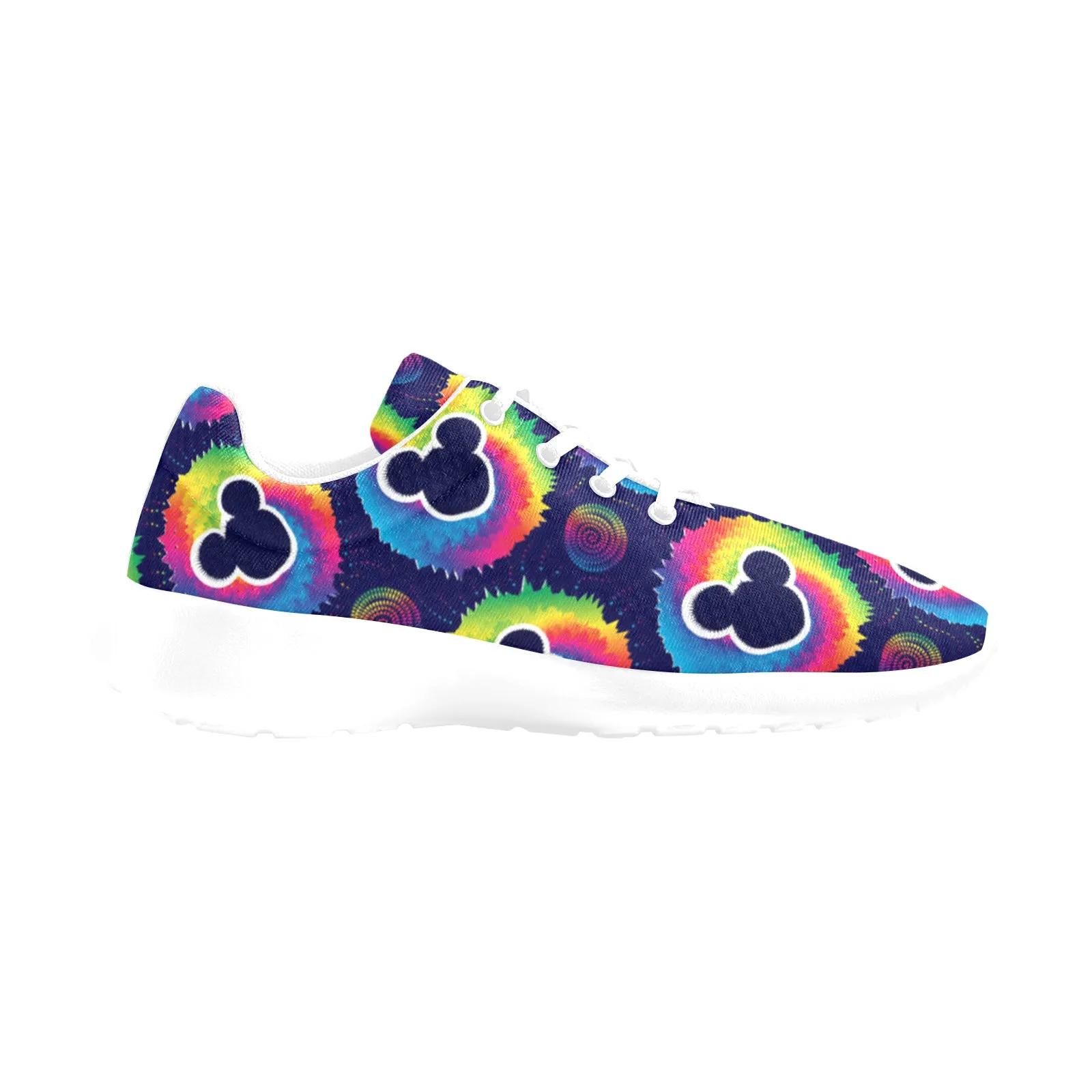 Tie Dye Men's Athletic Shoes