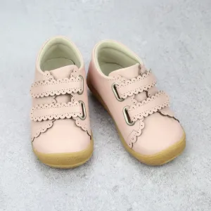 Toddler Girls Marisa Scalloped Double Strap Sneaker