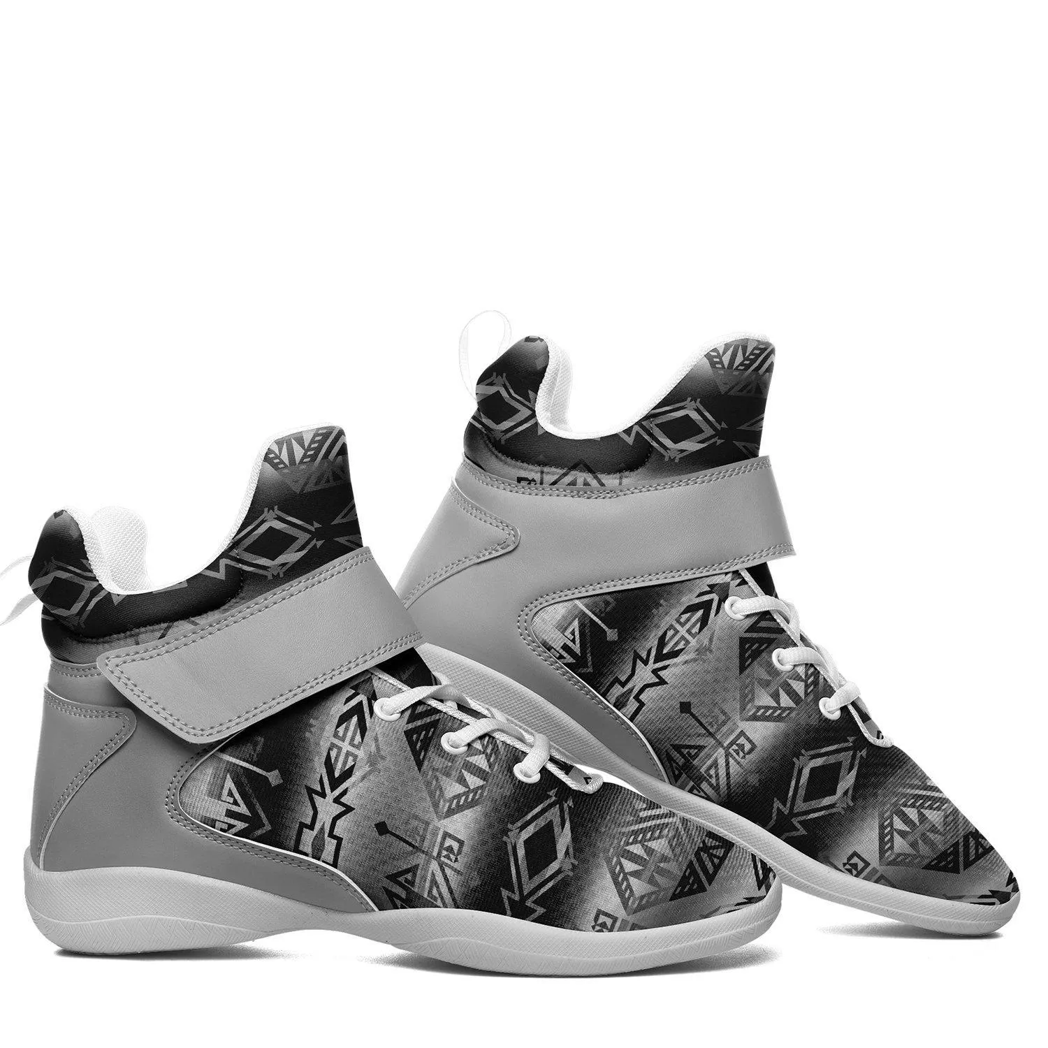 Trade Route Cave Ipottaa Basketball / Sport High Top Shoes - White Sole