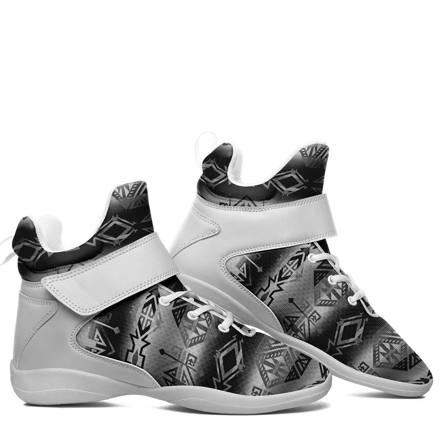 Trade Route Cave Ipottaa Basketball / Sport High Top Shoes - White Sole