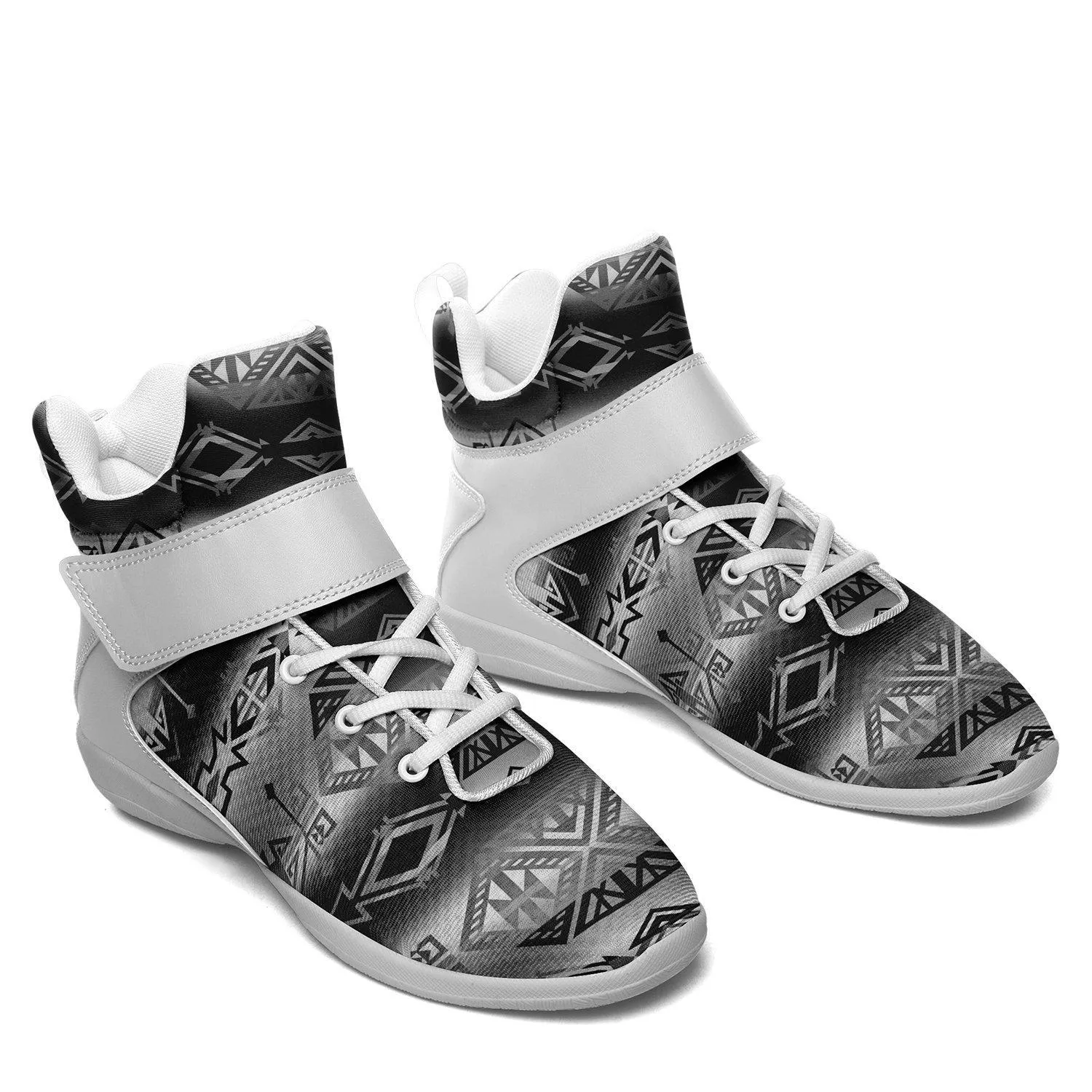 Trade Route Cave Ipottaa Basketball / Sport High Top Shoes - White Sole