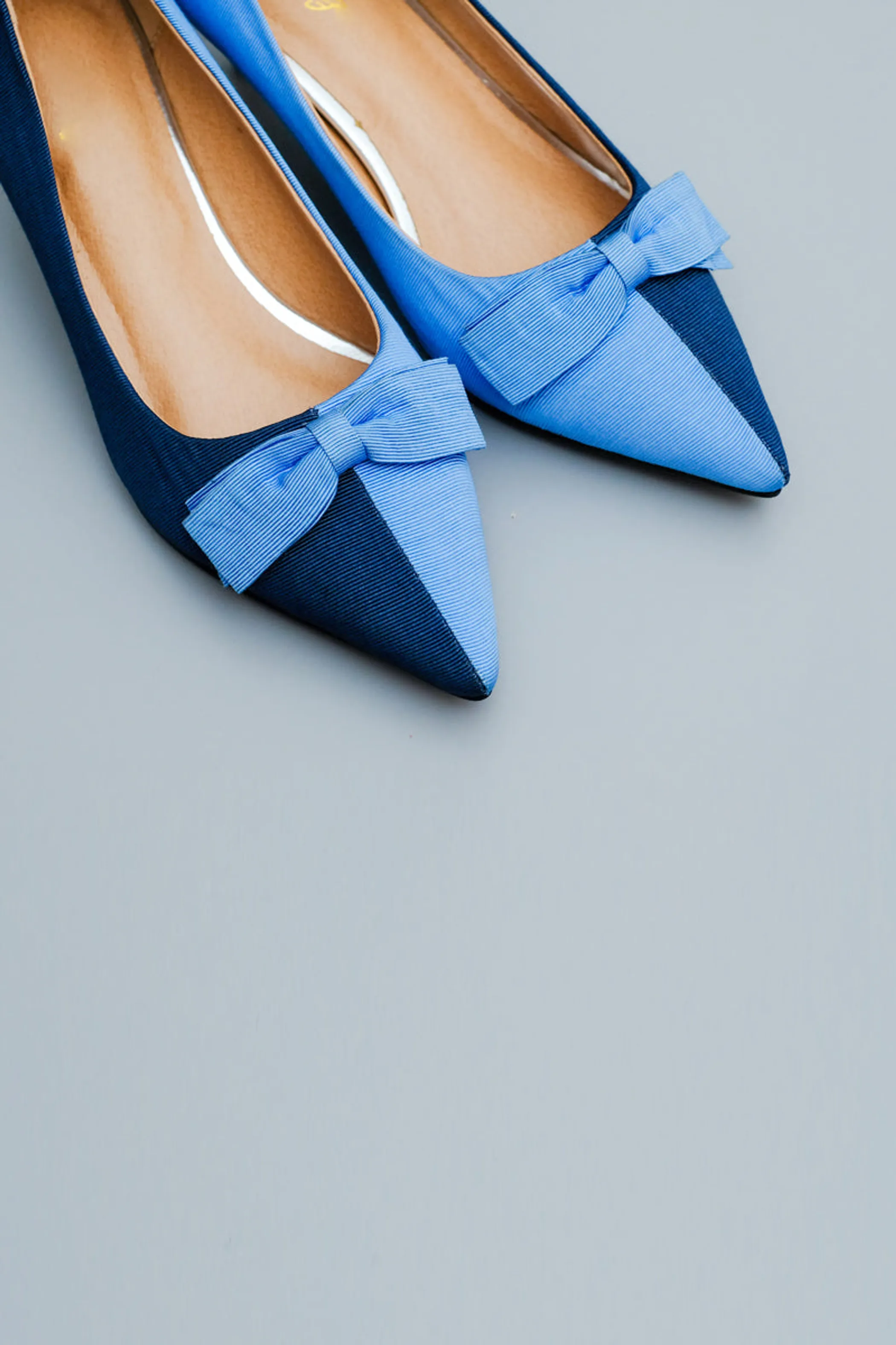 Truble Maaker | Fabric Bow Mid-heel Pumps