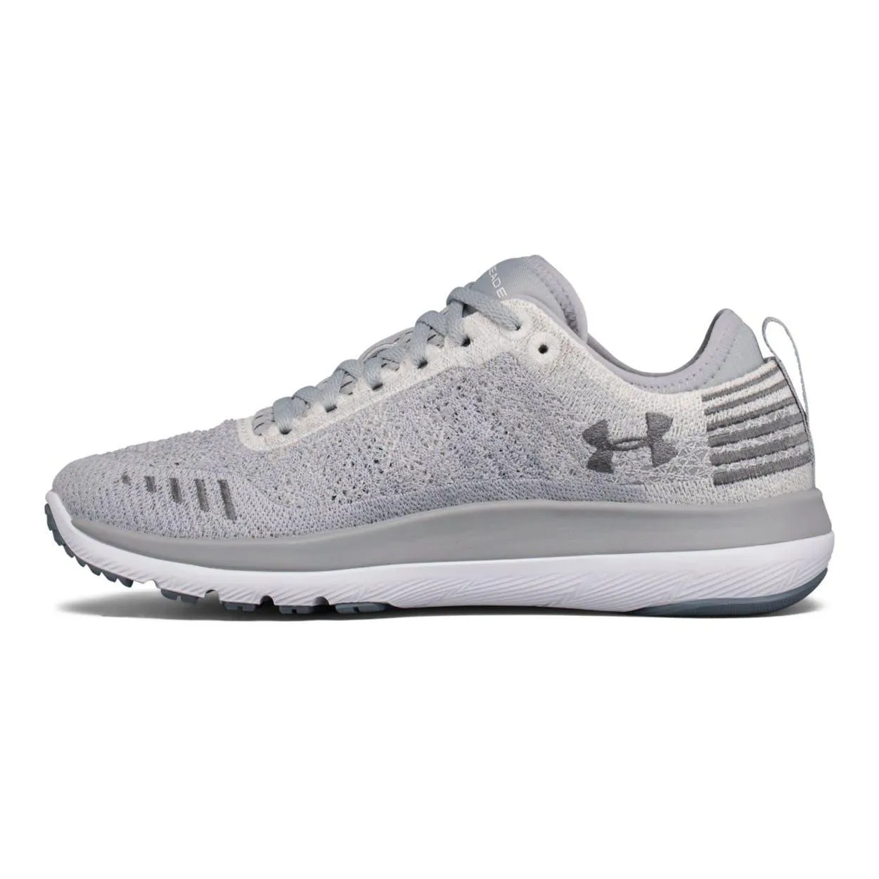 Under Armour Womens Threadborne Fortis Athletic Sneakers - Grey