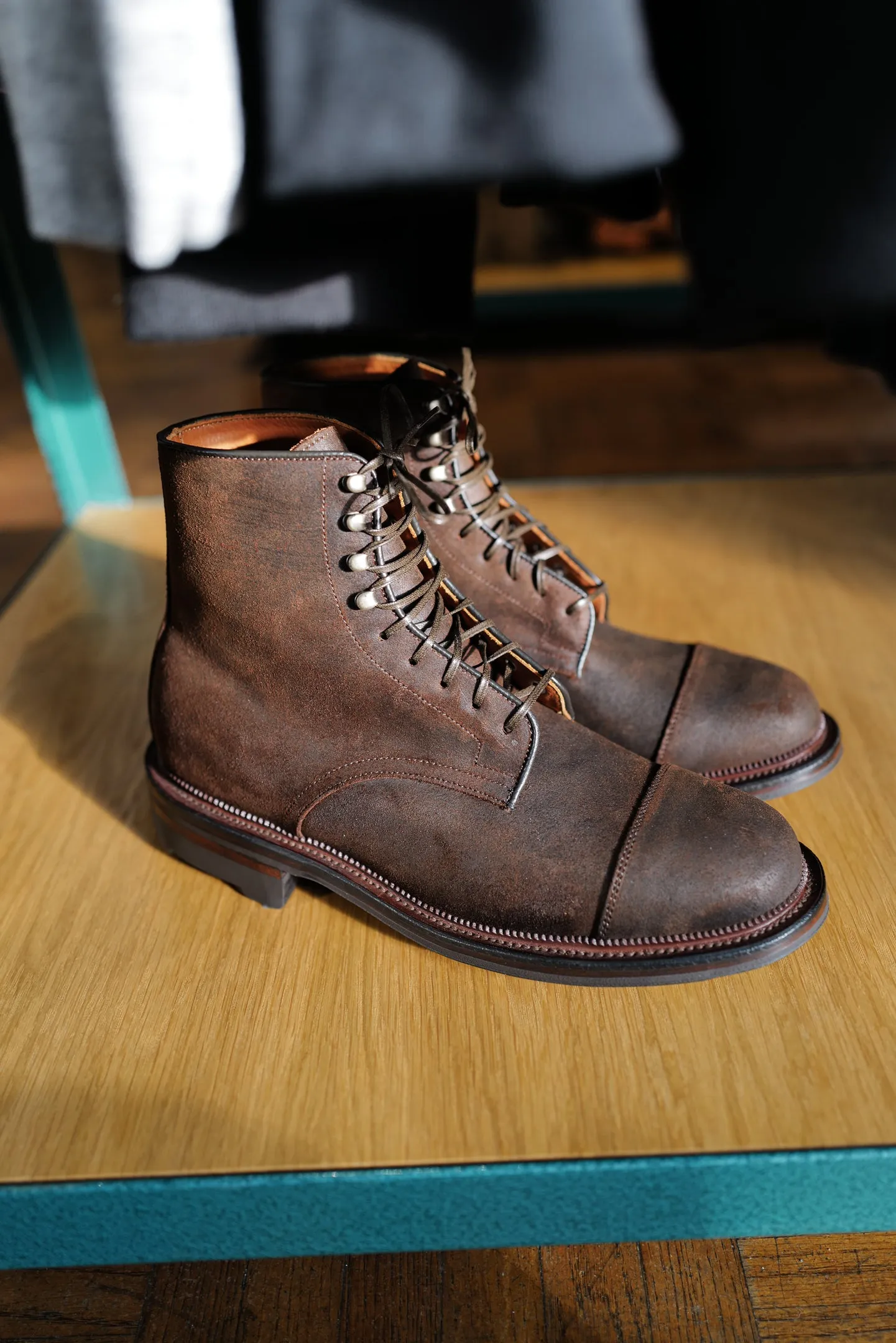 Viberg - Halkett Boot - Snuff Waxy Commander