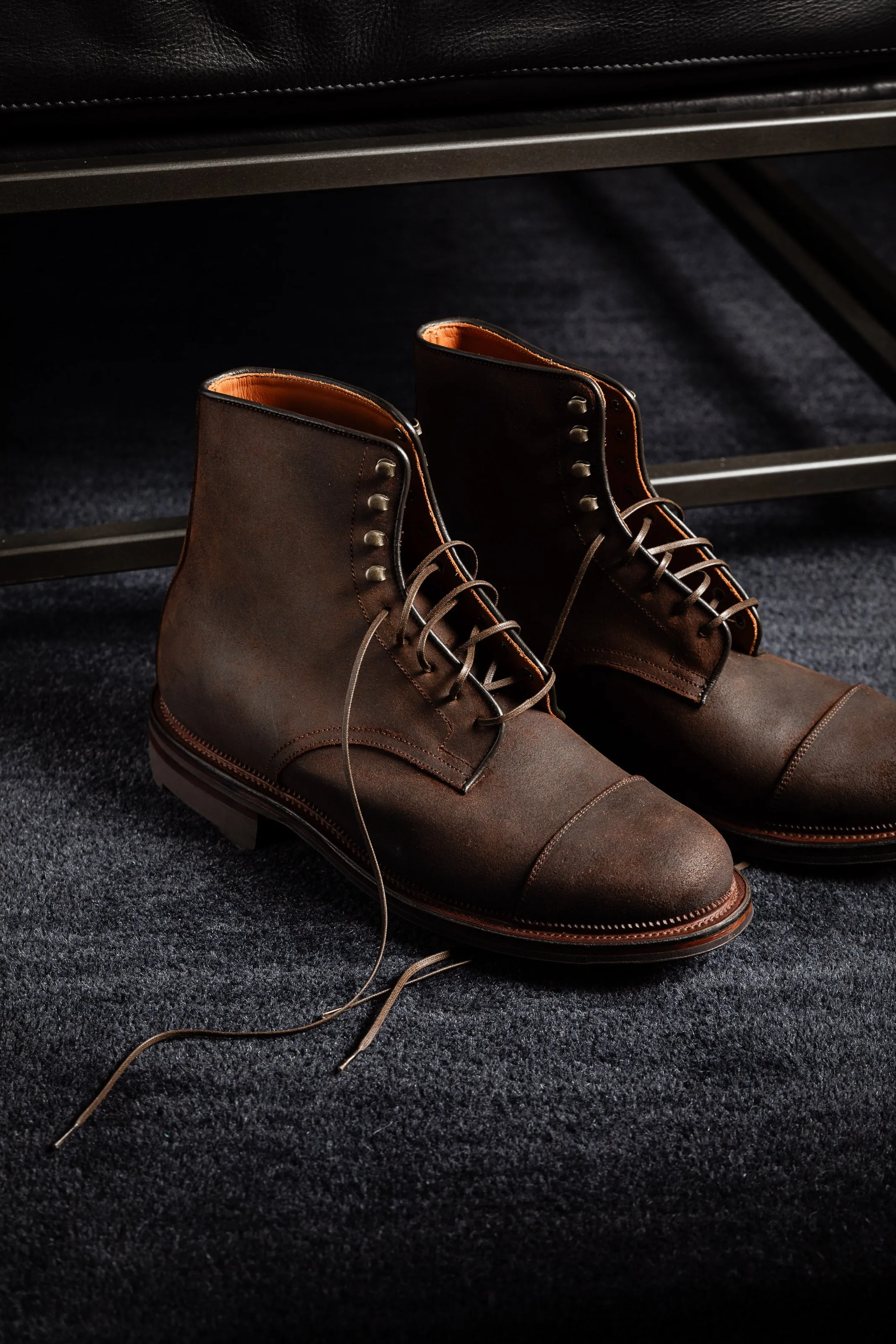 Viberg - Halkett Boot - Snuff Waxy Commander