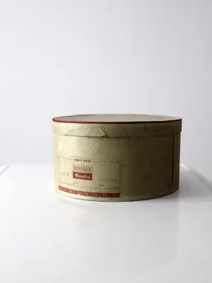 vintage Penney's hat box