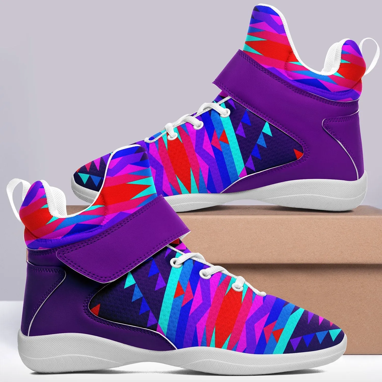 Visions of Peace Ipottaa Basketball / Sport High Top Shoes