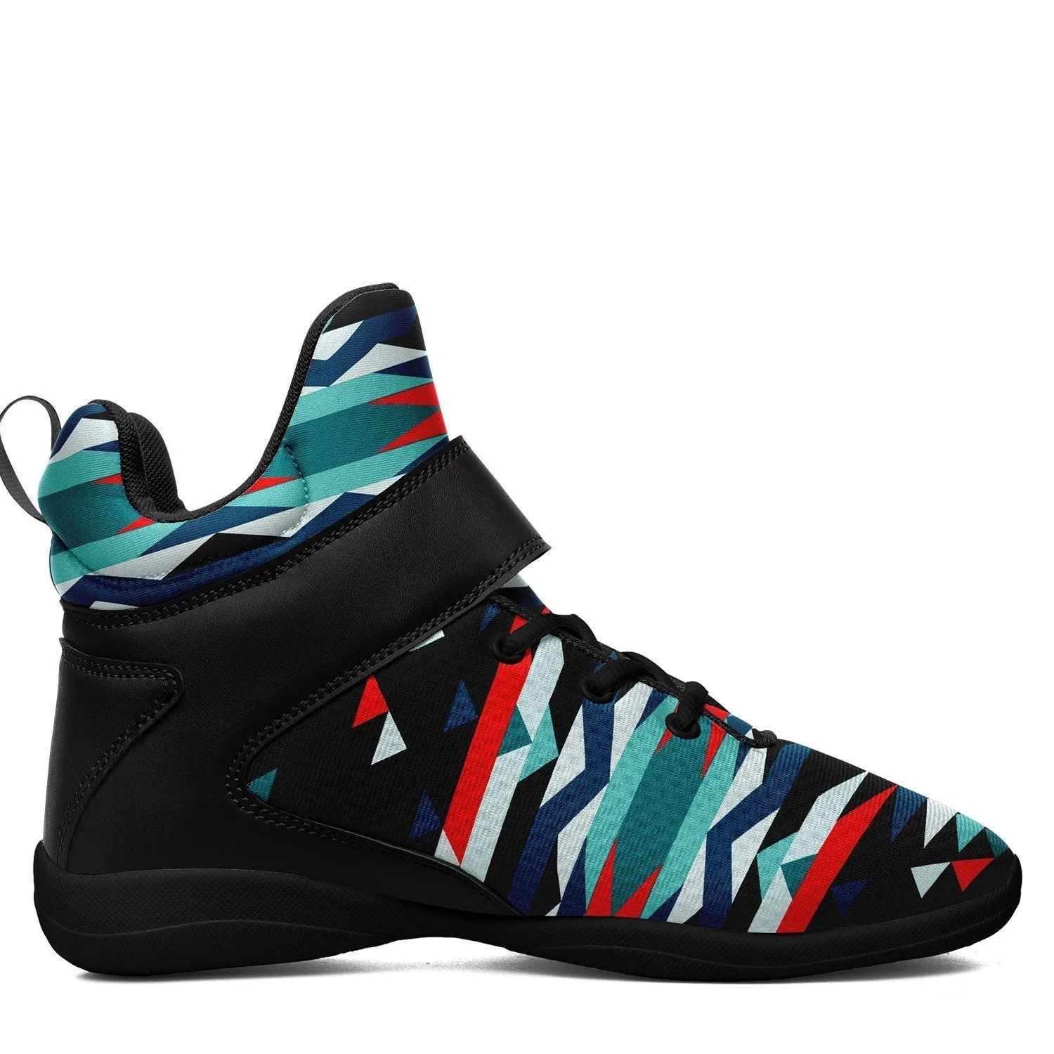 Visions of Peaceful Nights Ipottaa Basketball / Sport High Top Shoes - Black Sole