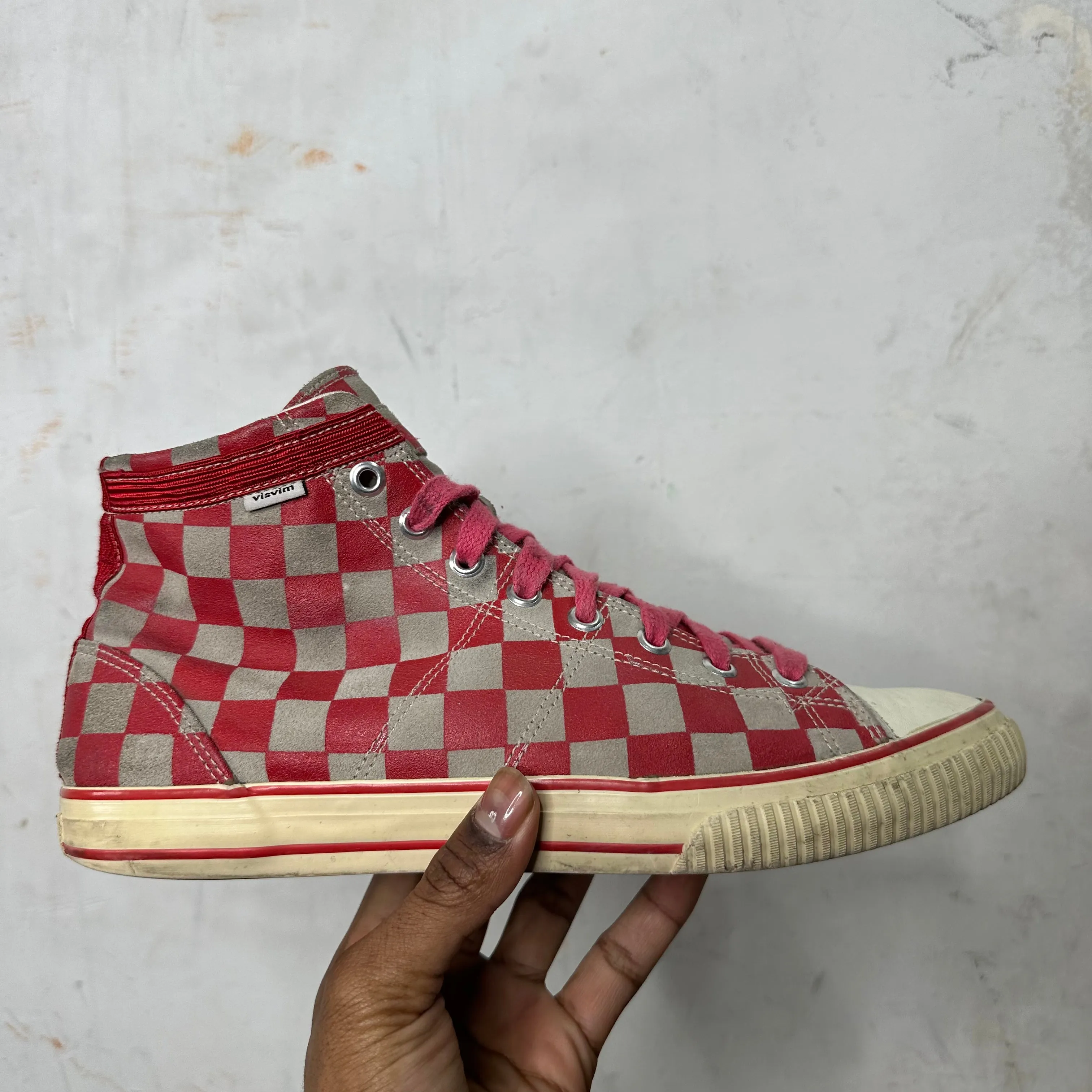 Visvim Checkered Hi Trainer