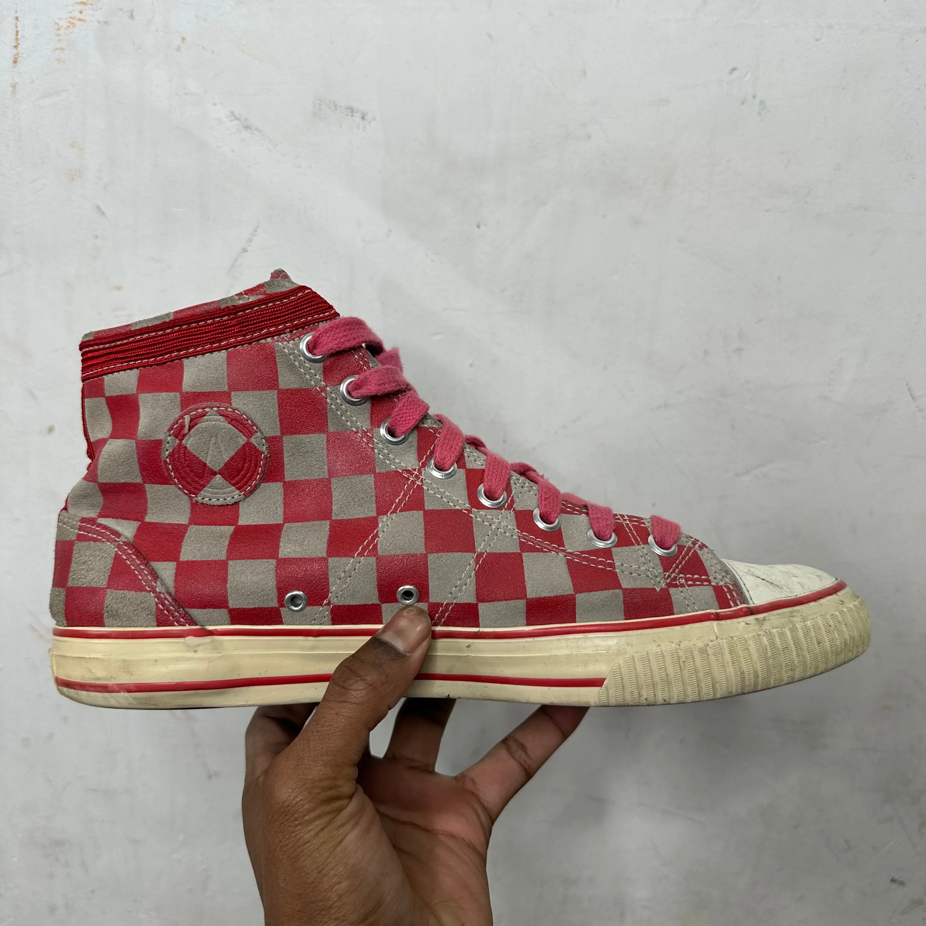 Visvim Checkered Hi Trainer