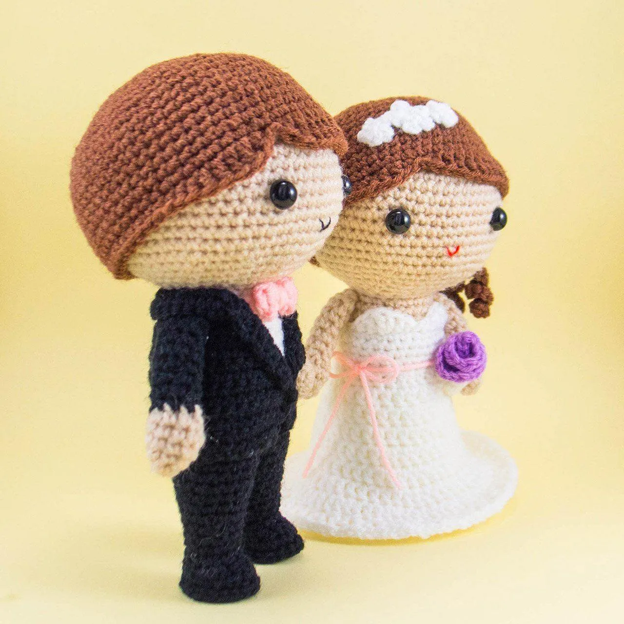 Wedding Couple Amigurumi Kit