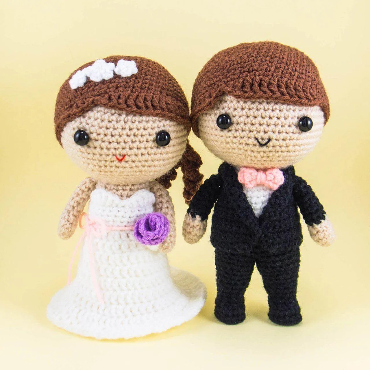 Wedding Couple Amigurumi Kit