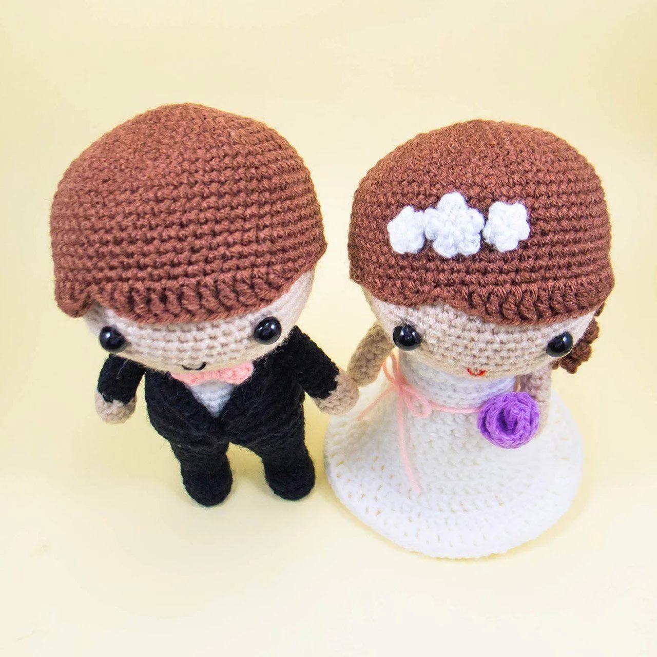 Wedding Couple Amigurumi Kit