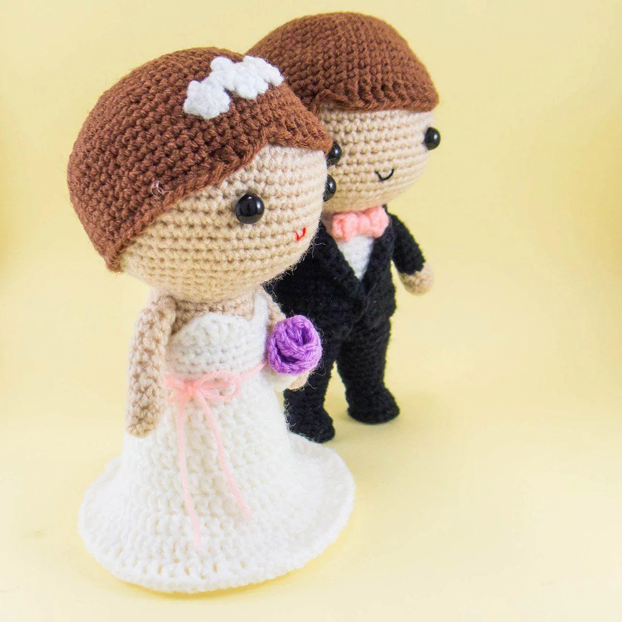 Wedding Couple Amigurumi Kit