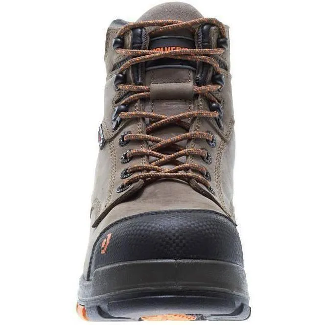 Wolverine Men's Blade LX Safety Toe WP Work Boot - Brown - W10653