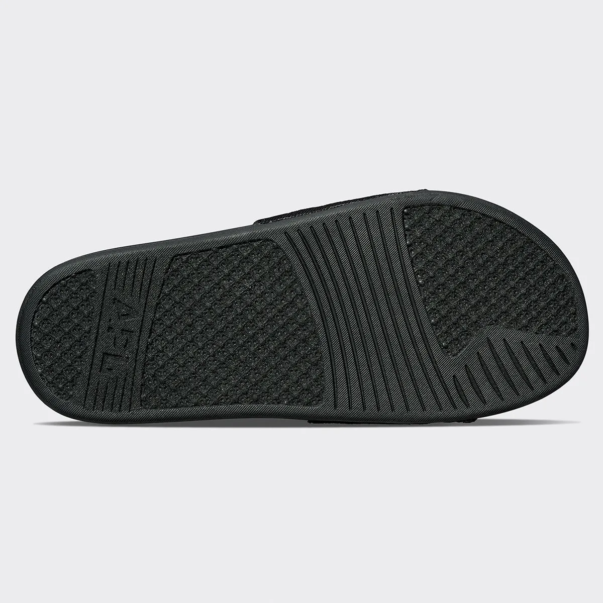 Women's Big Logo TechLoom Slide Black / Reflective Silver