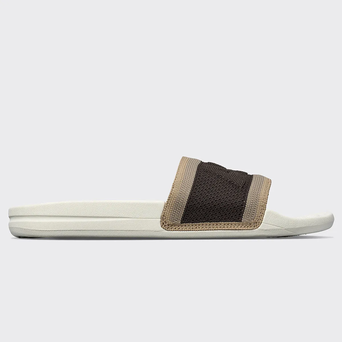 Women's Big Logo TechLoom Slide Chocolate / Almond / Caramel