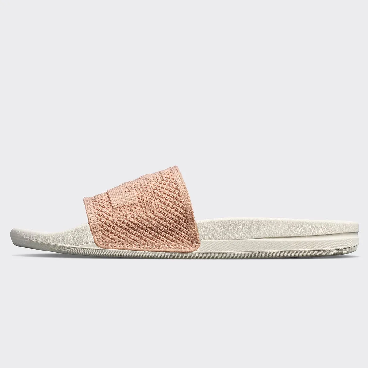 Women's Big Logo TechLoom Slide Ivory / Blush