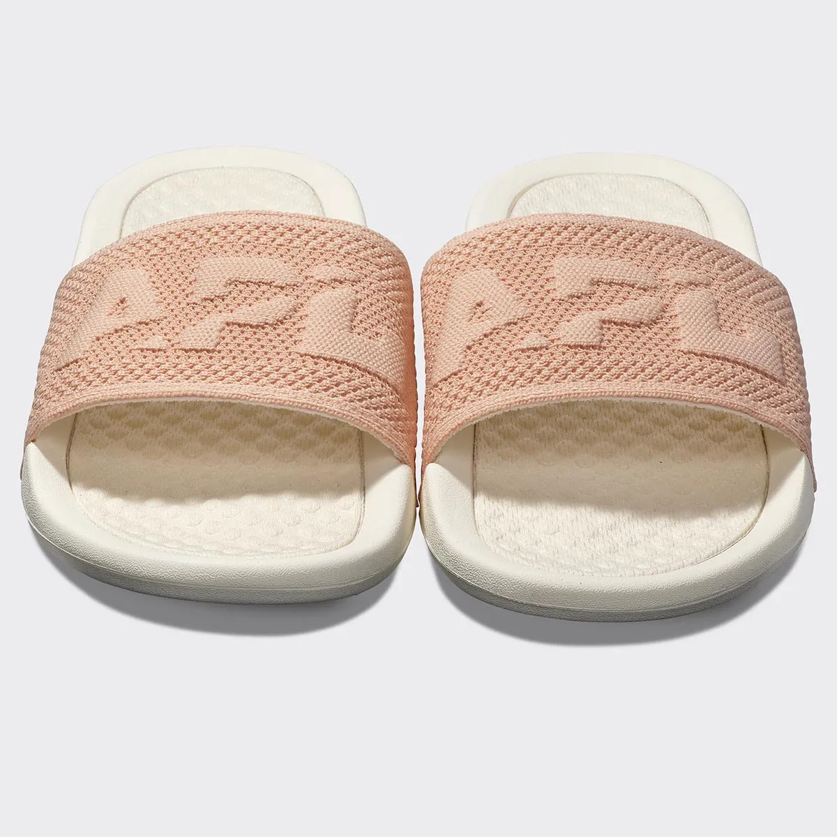 Women's Big Logo TechLoom Slide Ivory / Blush