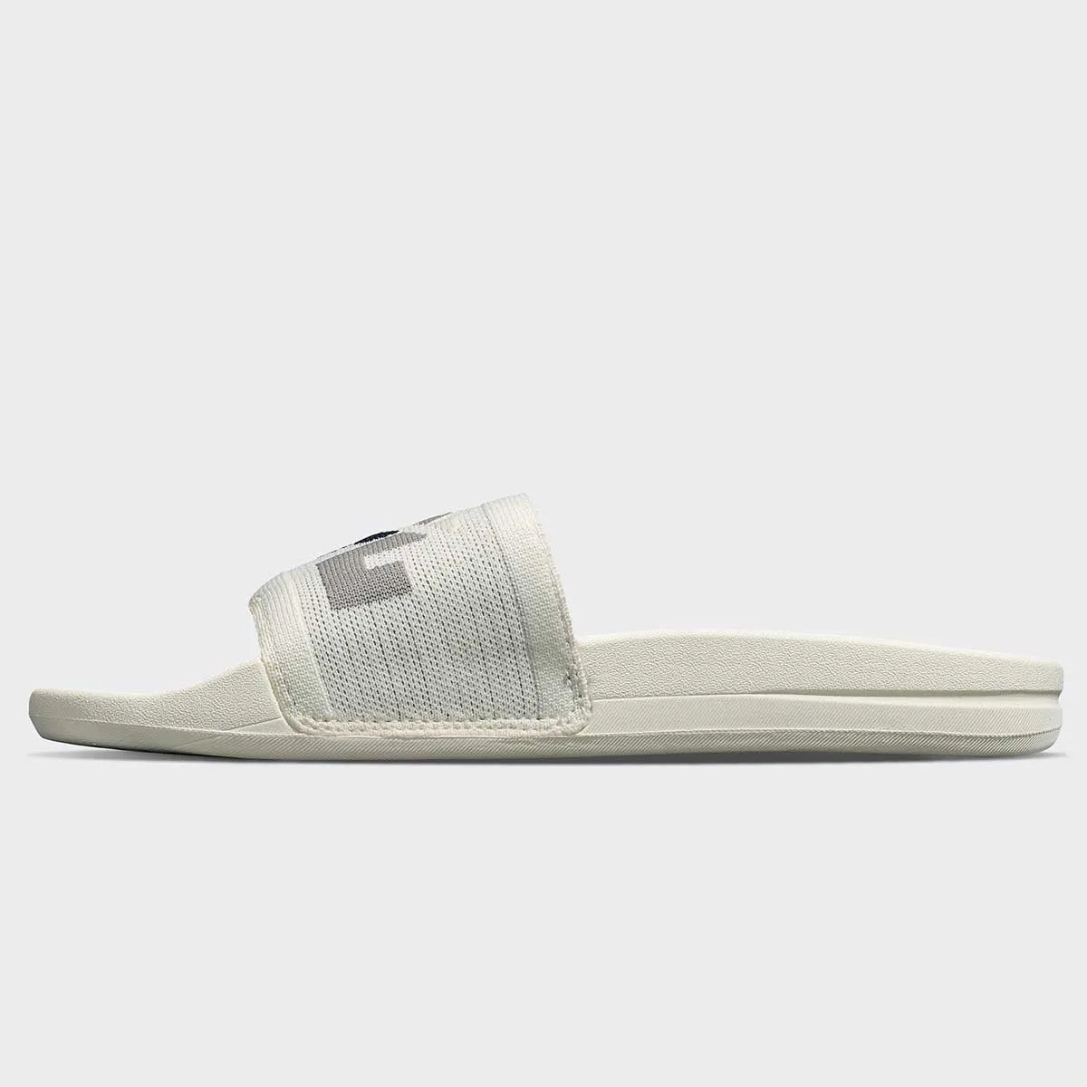 Women's Big Logo TechLoom Slide Ivory / Cement / Multi