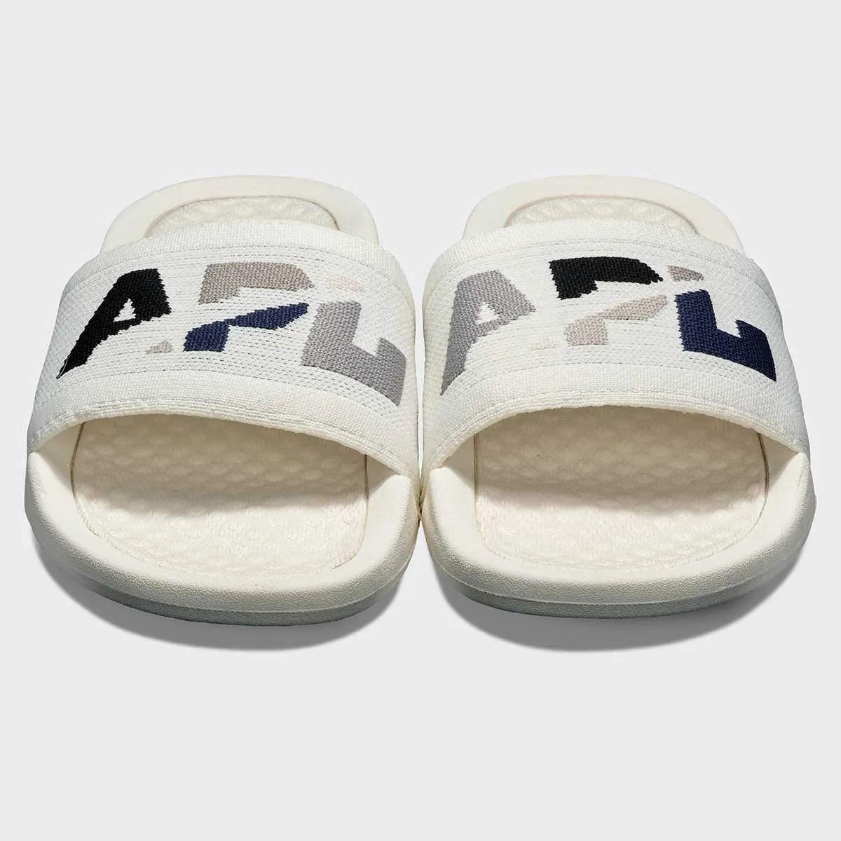 Women's Big Logo TechLoom Slide Ivory / Cement / Multi