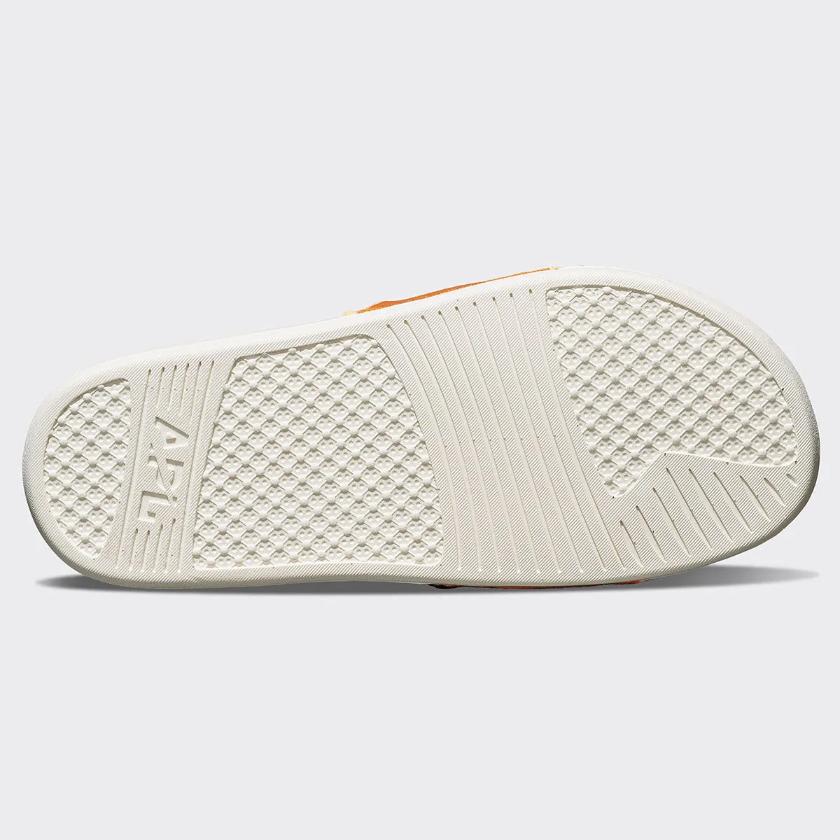 Women's Big Logo TechLoom Slide Ivory / Orange / Neon Peach