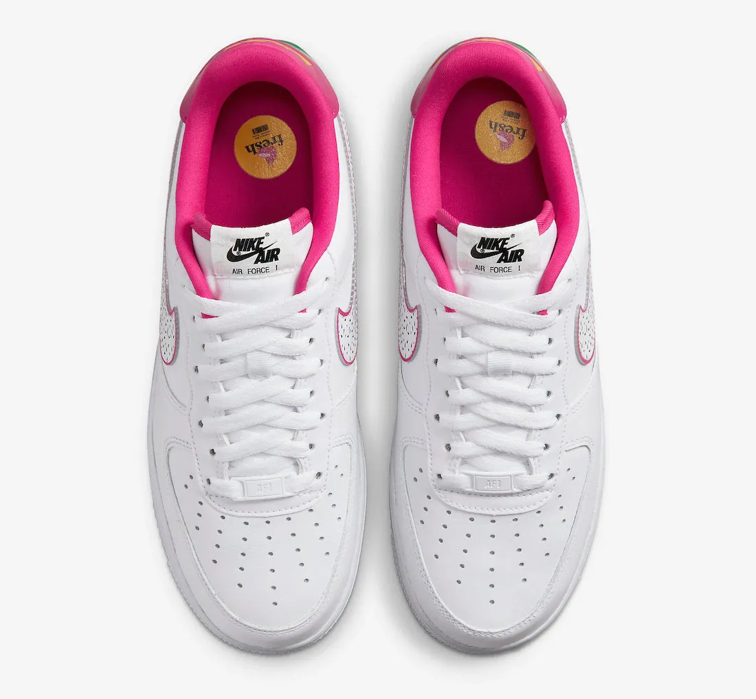 Women's Nike Air Force 1 '07 LX White Pink Prime DV3809-100