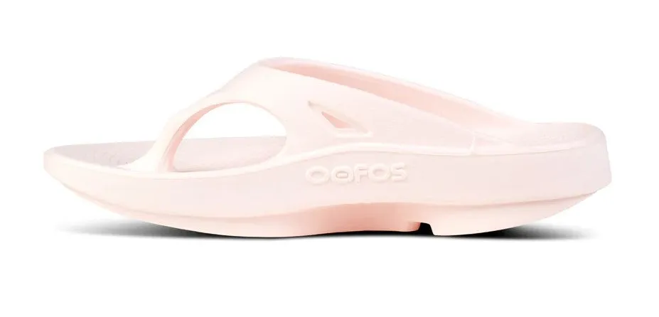 Women's Oofos Ooriginal Thong 1000BLUSH Color:  Blush