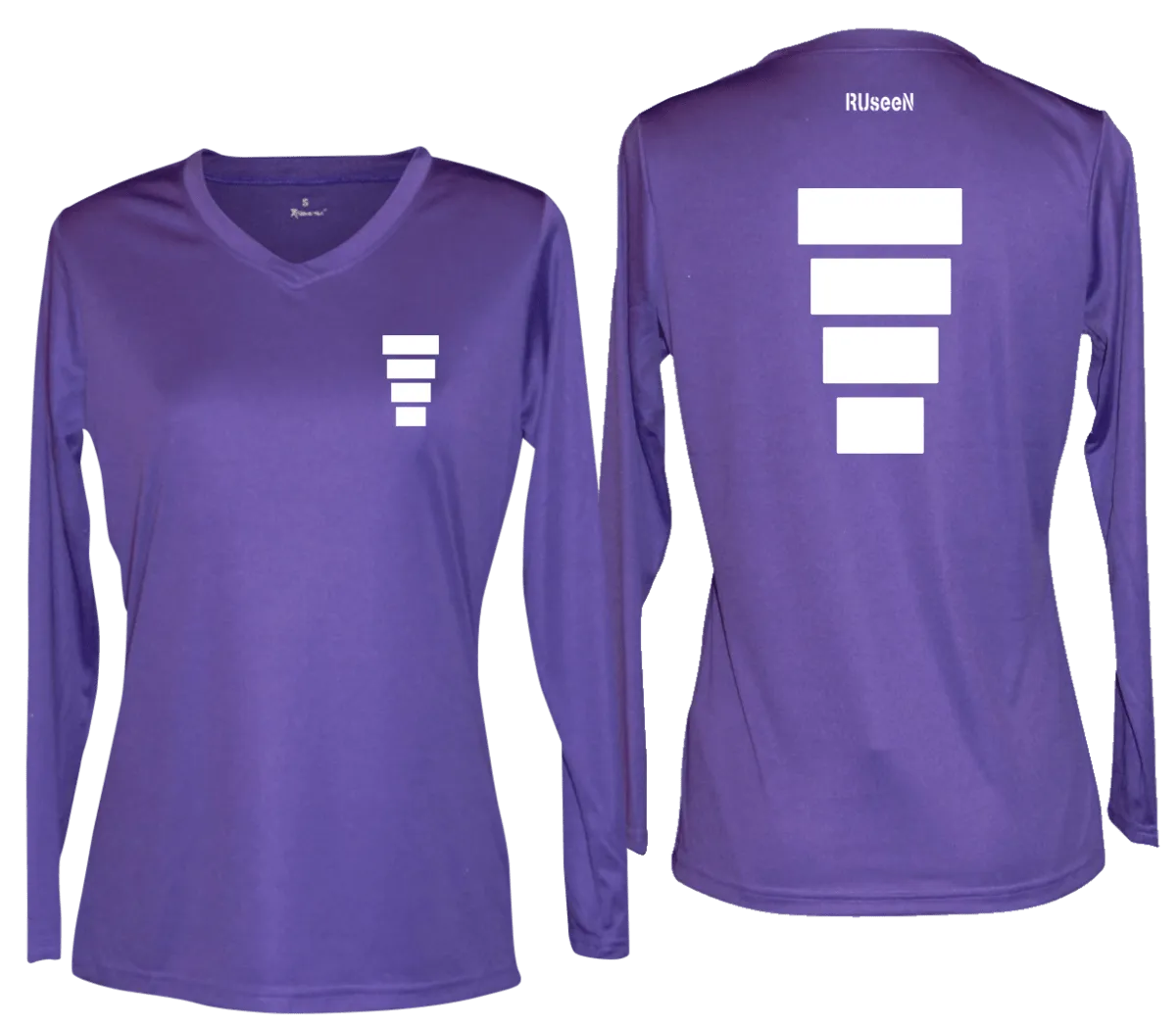 Women's Reflective Long Sleeve Shirt - Block