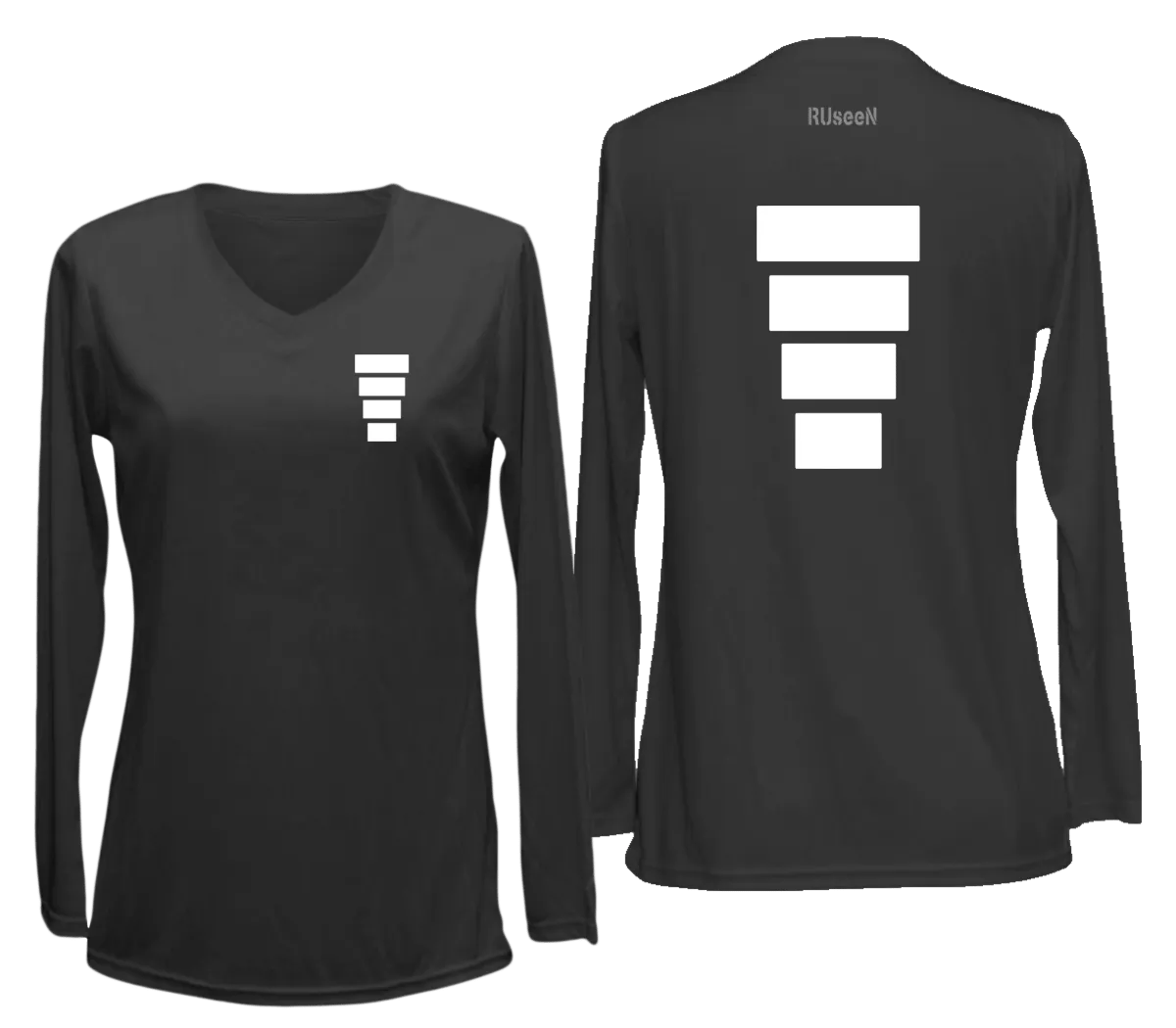 Women's Reflective Long Sleeve Shirt - Block