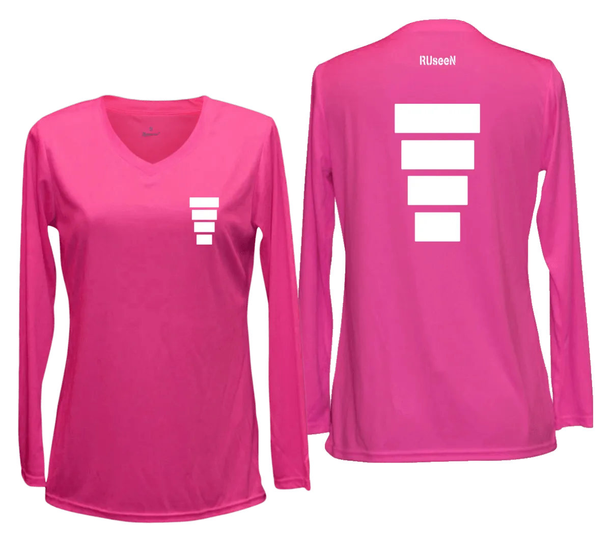 Women's Reflective Long Sleeve Shirt - Block