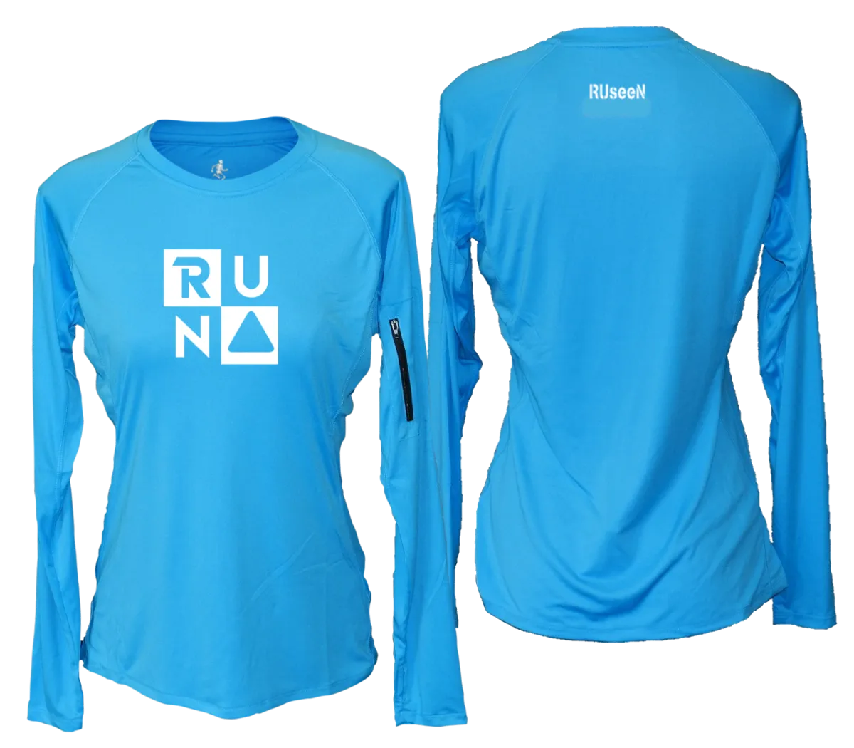 Women's Reflective Long Sleeve Shirt - RUN Squared