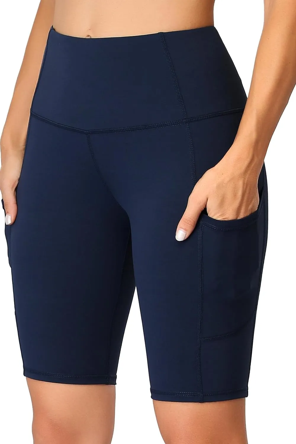 Women'S Short Yoga Side Pockets