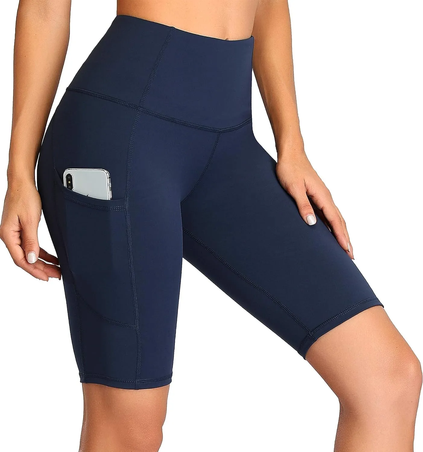 Women'S Short Yoga Side Pockets